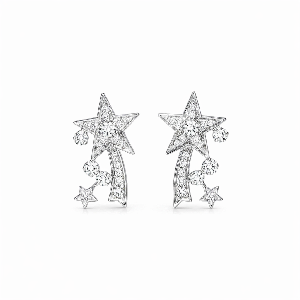 Aretes Estrella Fugaz