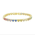 Pulsera Rainbow Hearts