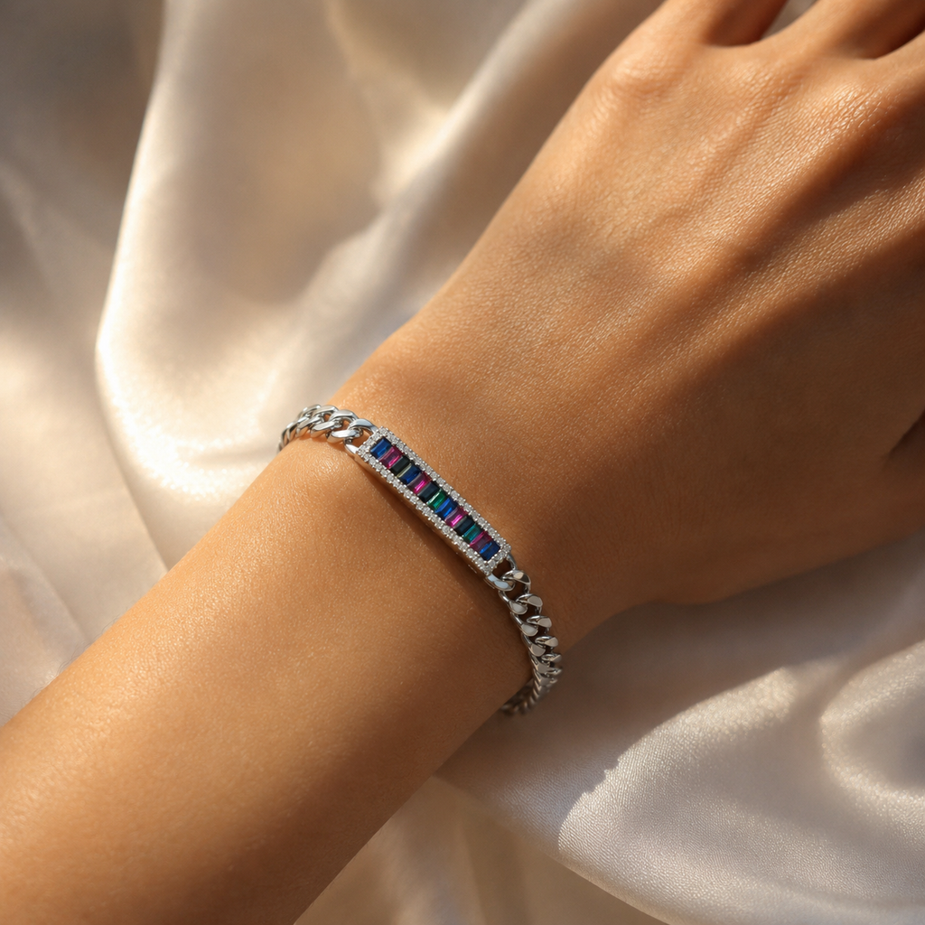 Pulsera Rainbow Cuban