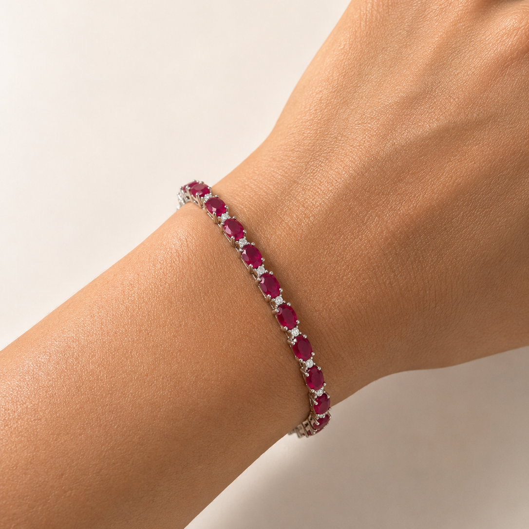 Pulsera Ruby Tennis