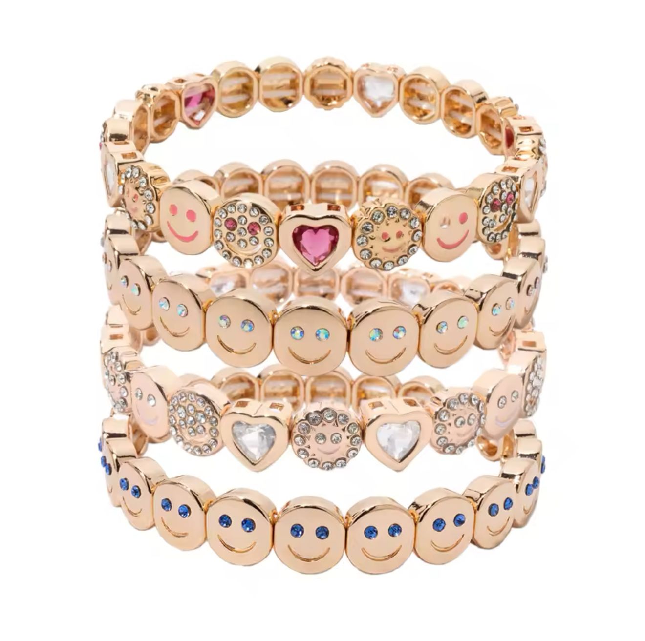 Pulsera Elástica Happy Face