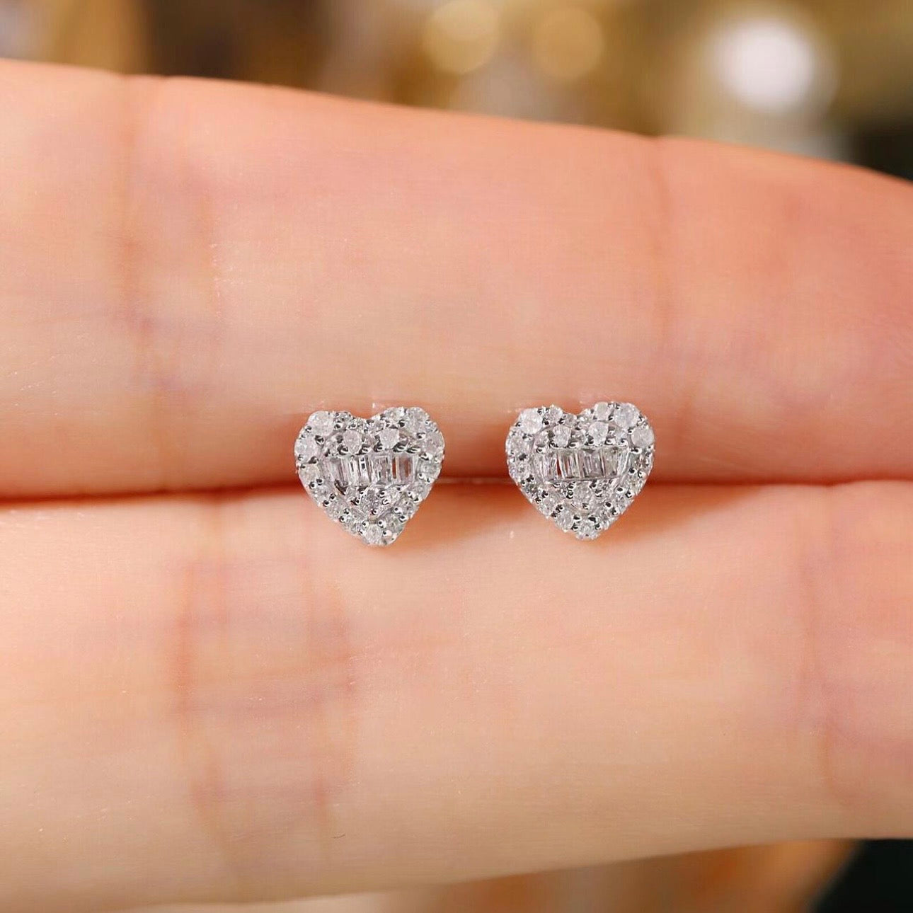 Aretes Corazones