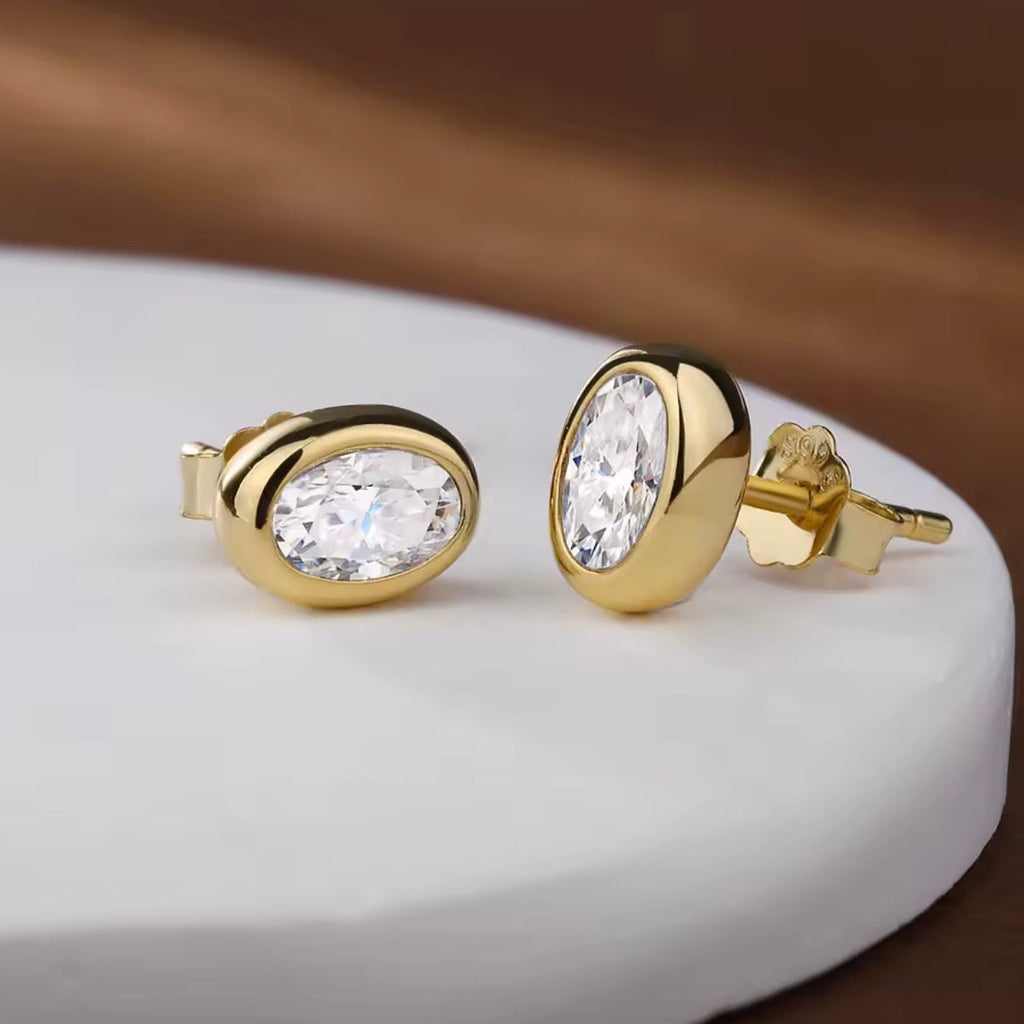 Aretes Oval