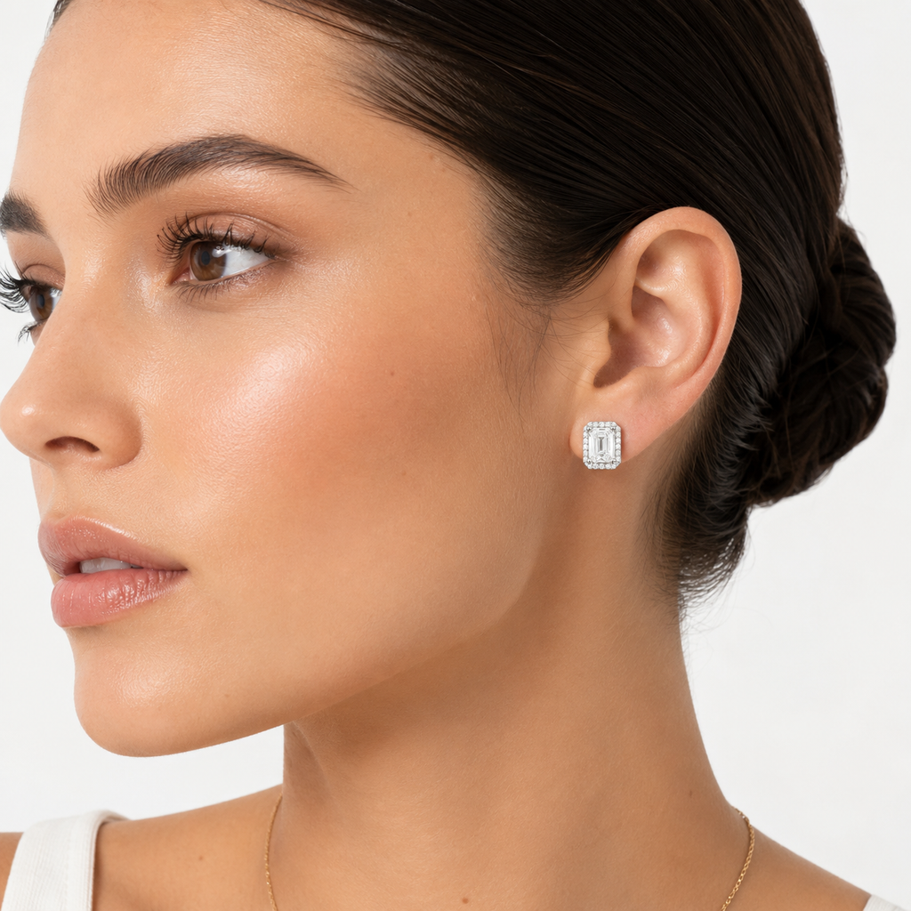 Aretes Emerald Glow