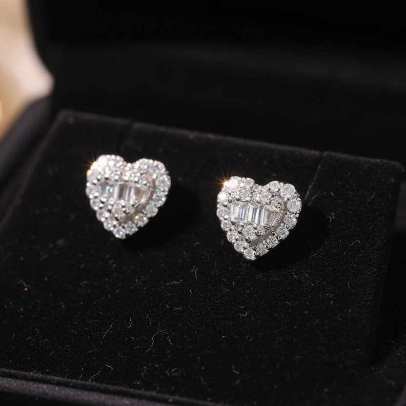 Aretes Corazones