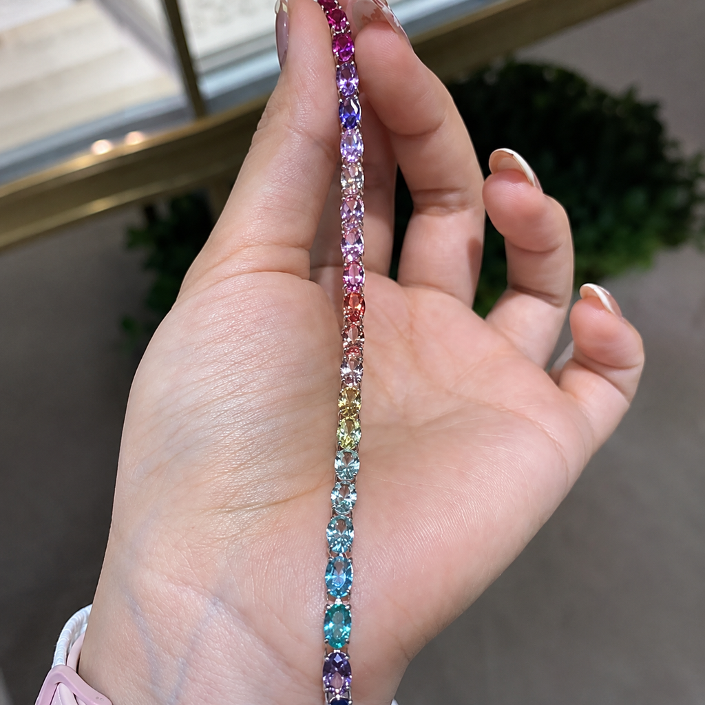 Pulsera Rainbow Tennis