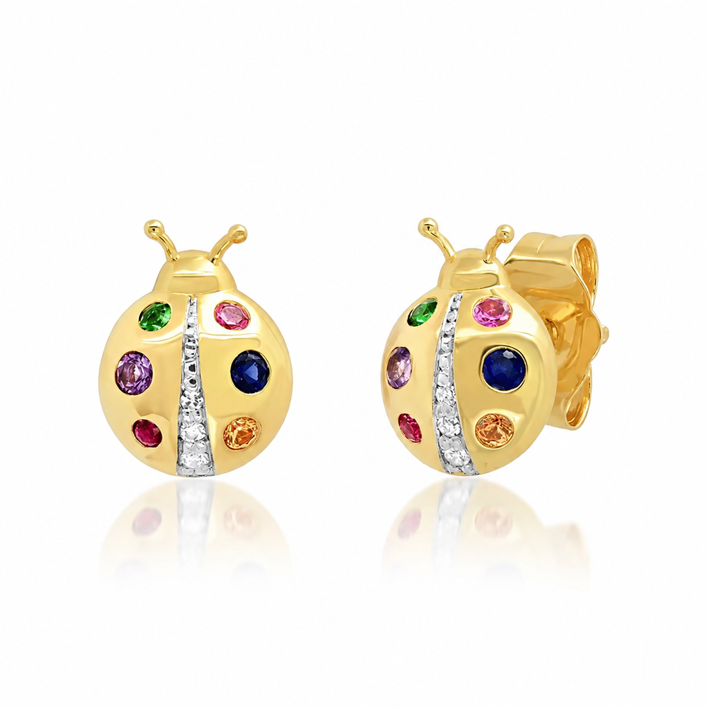 Aretes Catarina Arcoíris