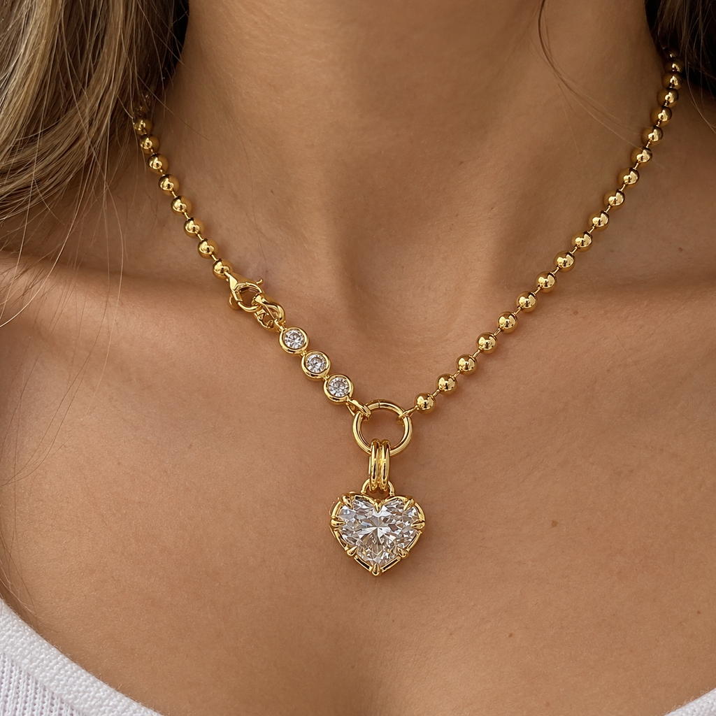 Collar Heart Solitaire