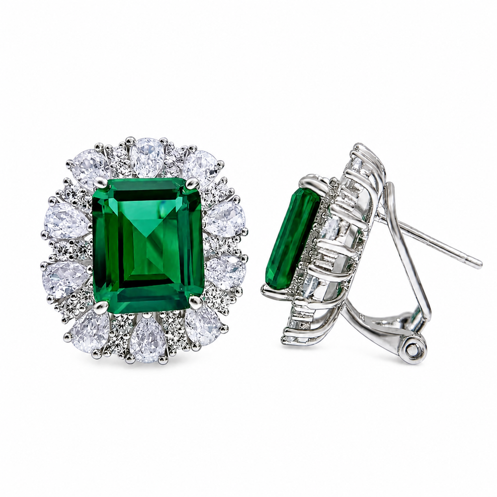 Aretes Esmeraldas