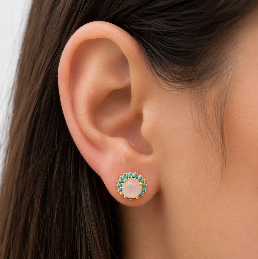 Aretes Athena Rose