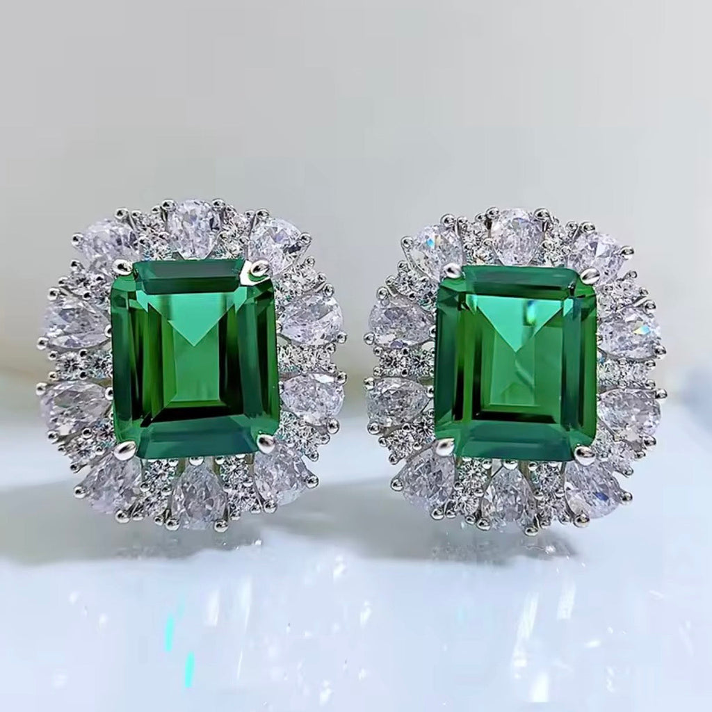 Aretes Esmeraldas