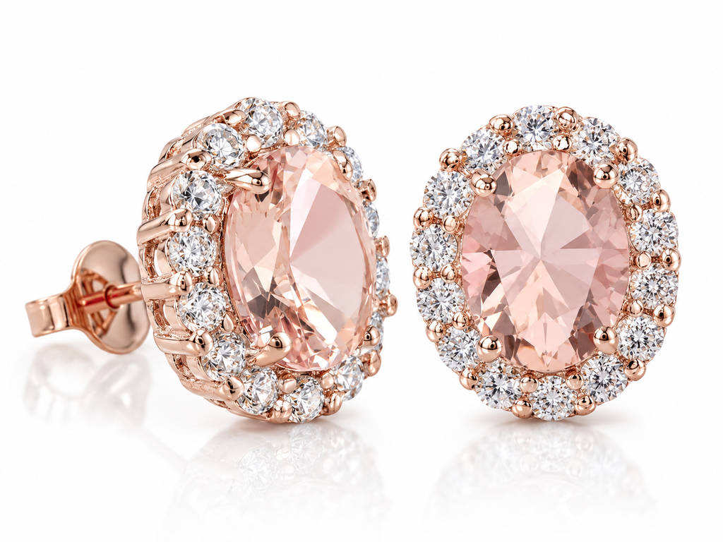 Aretes Morganita