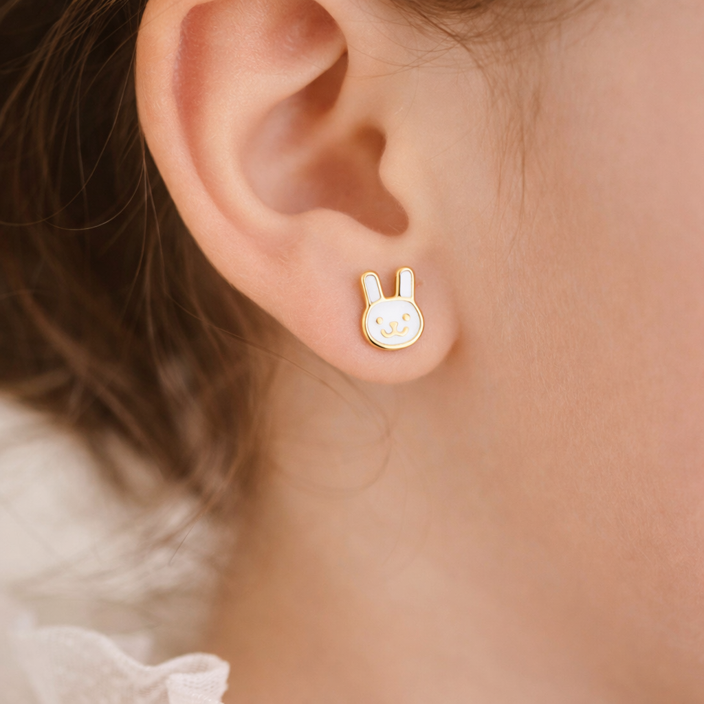 Aretes Bunny And Carrot