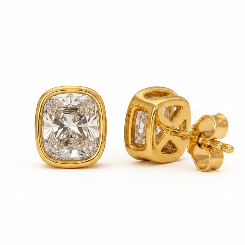 Aretes Cushion Cut
