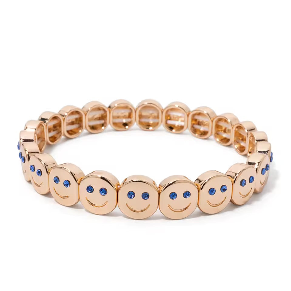 Pulsera Elástica Happy Face