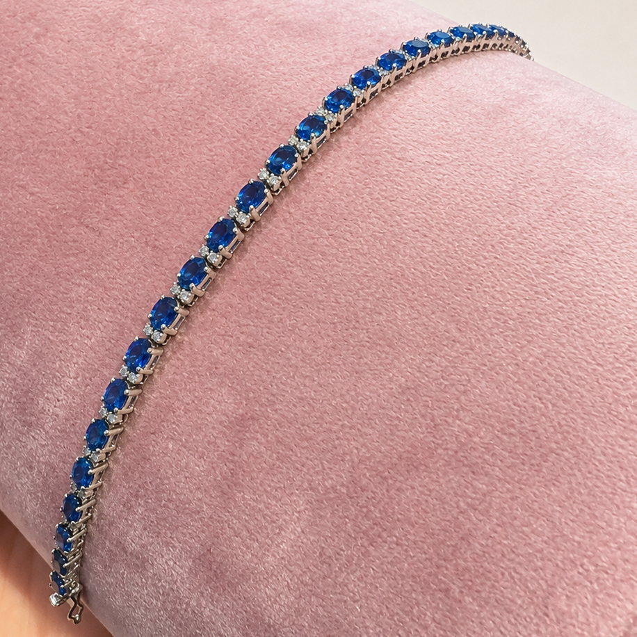 Pulsera Sapphire Tennis