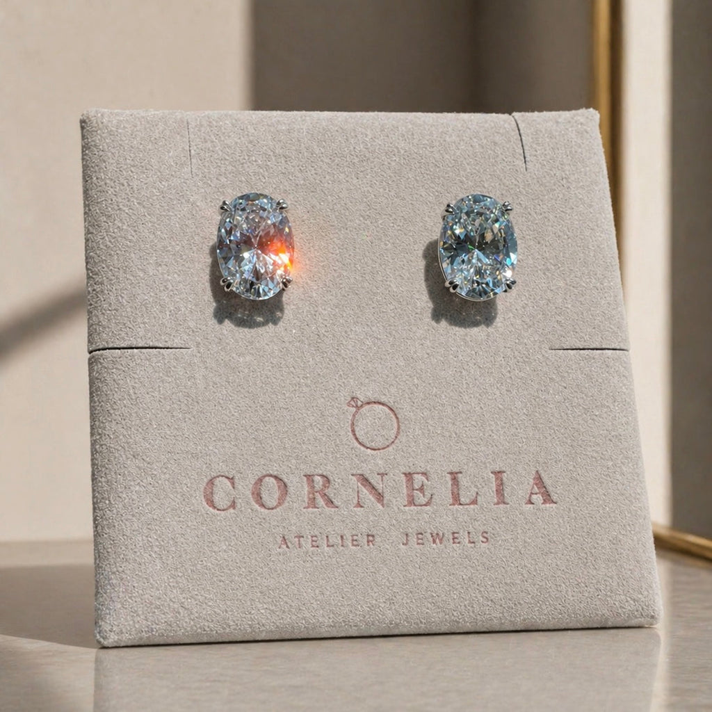 Aretes Oval