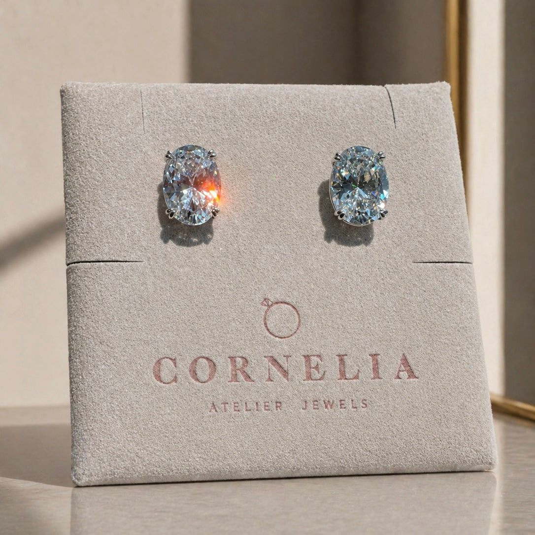 Aretes Oval