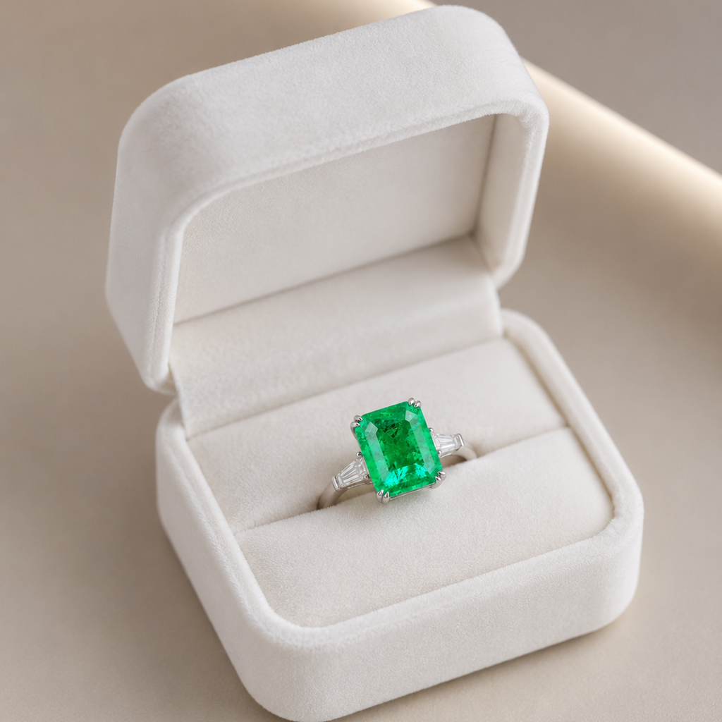 Anillo Esmeralda Royale