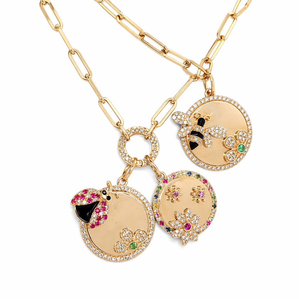 Charms Flores E Insectos