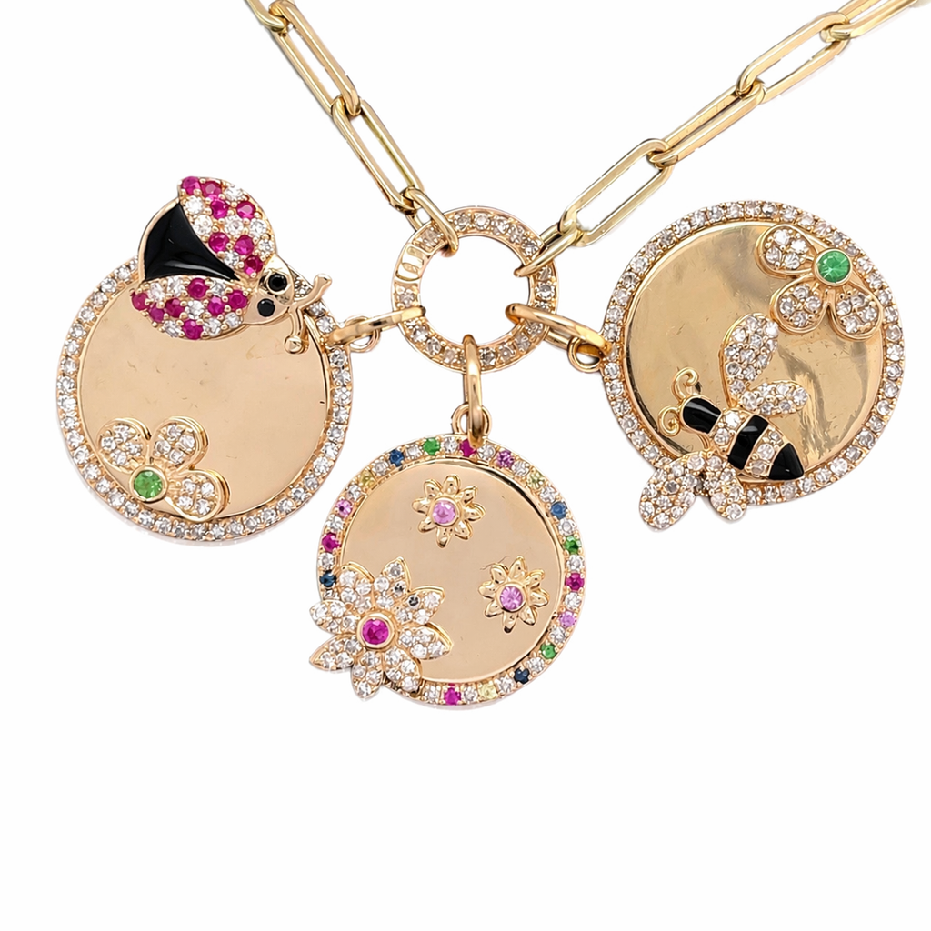 Charms Flores E Insectos
