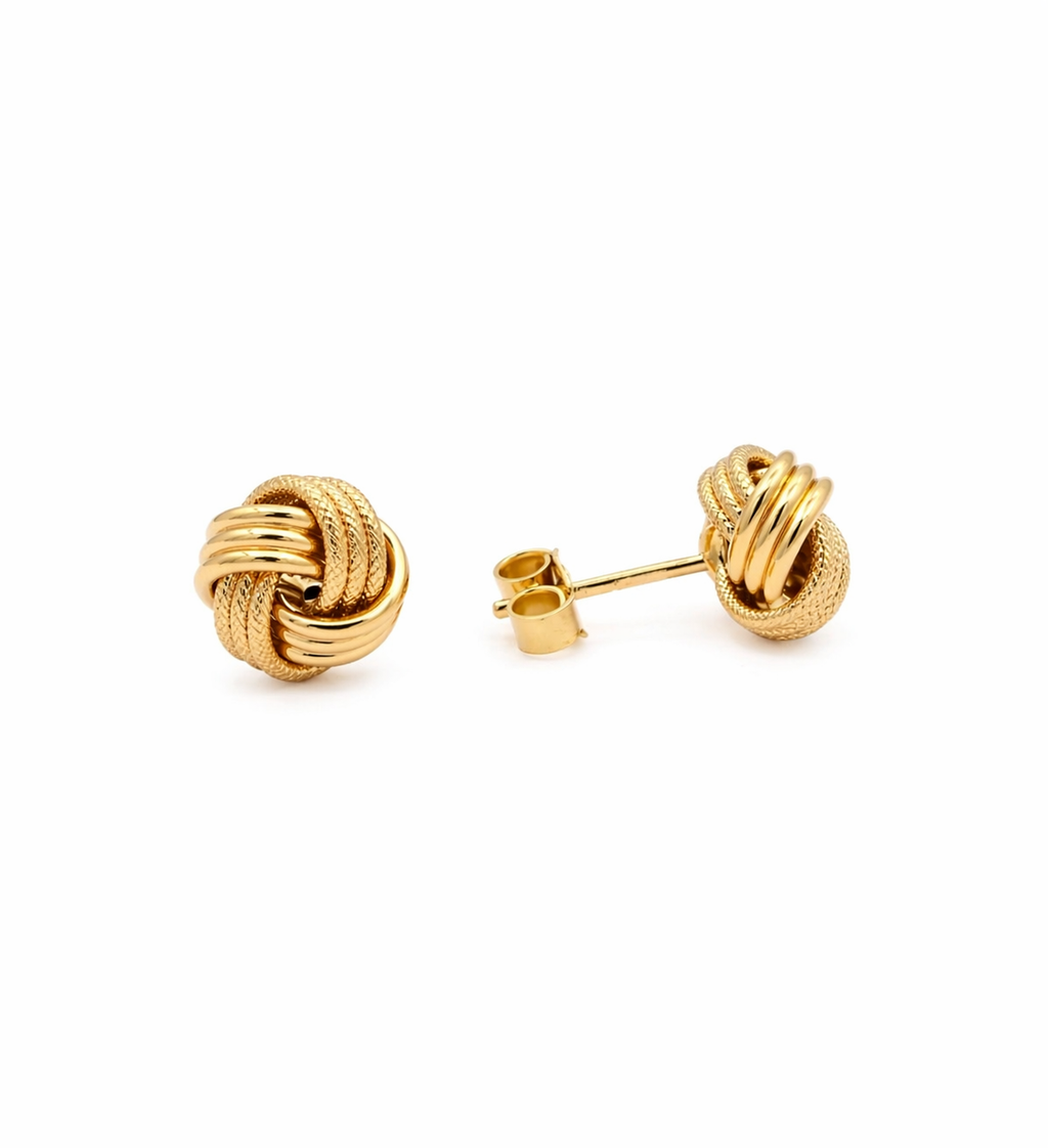 Aretes Nudo De Amor