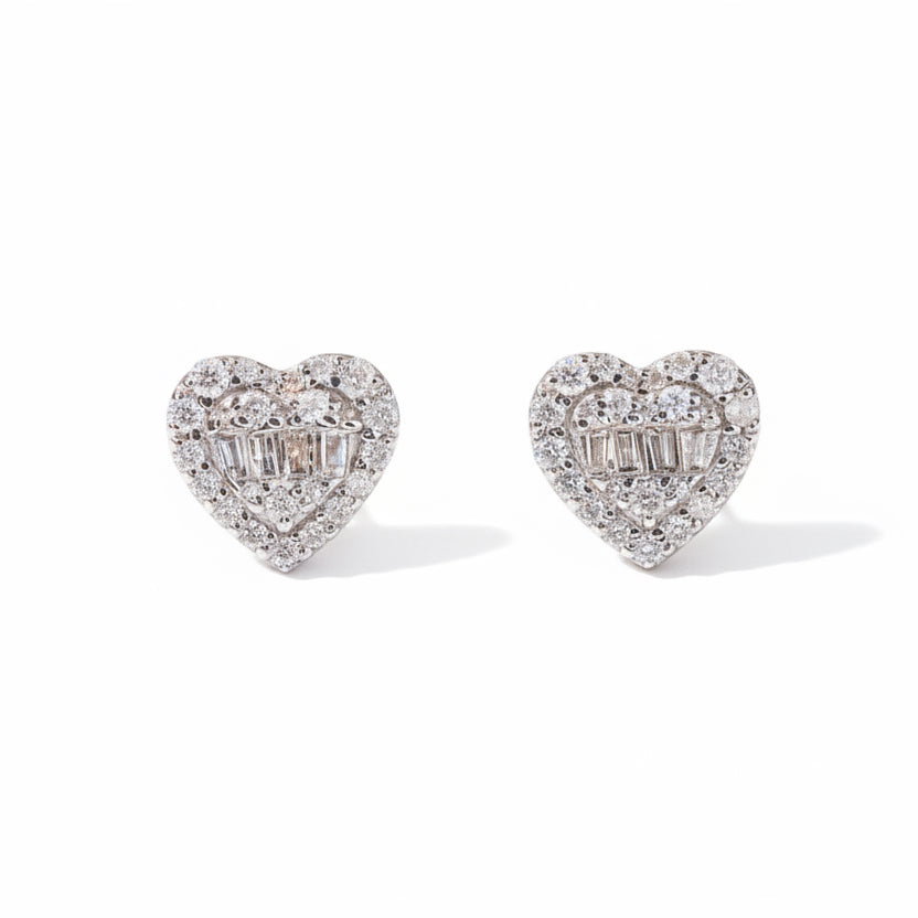 Aretes Corazones