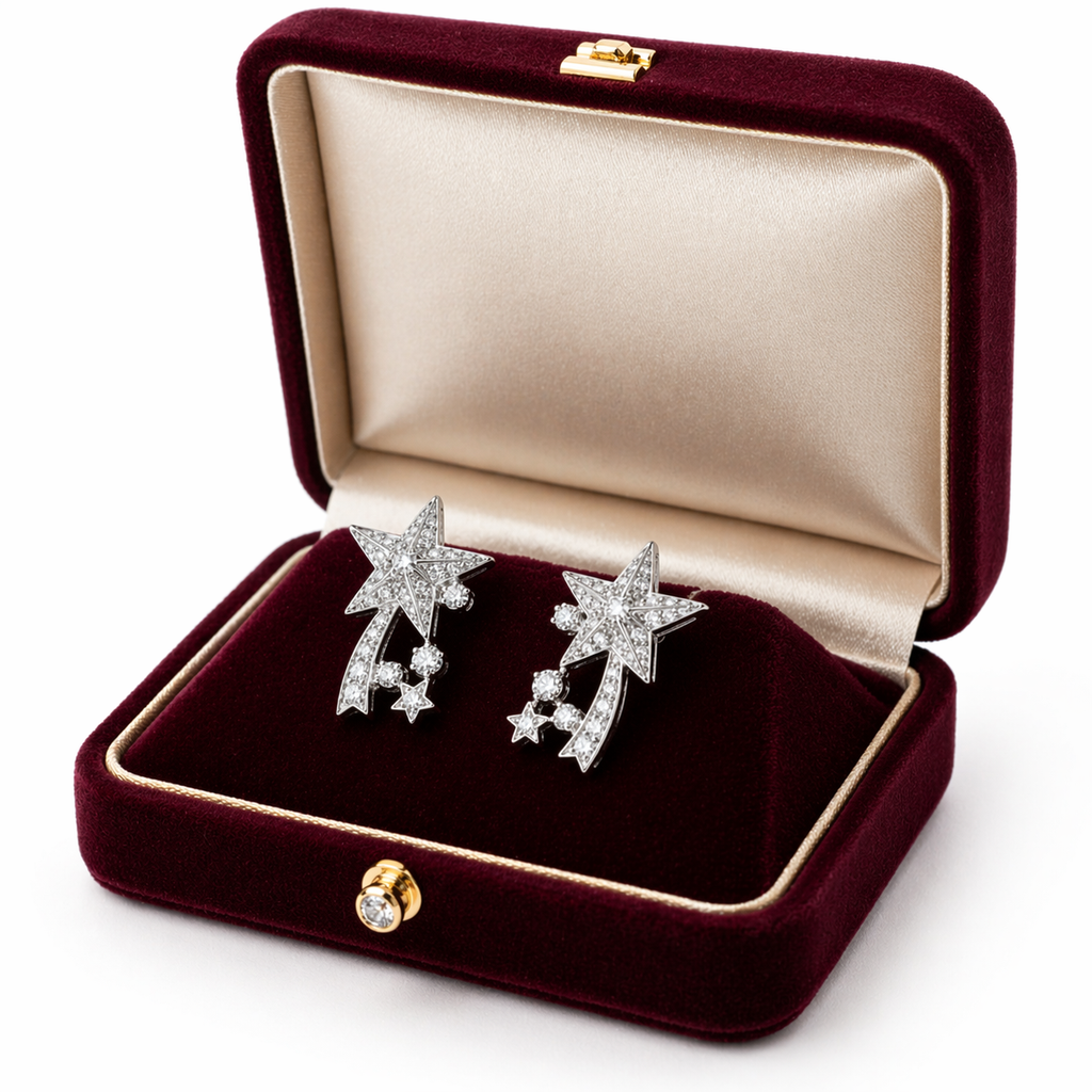 Aretes Estrella Fugaz
