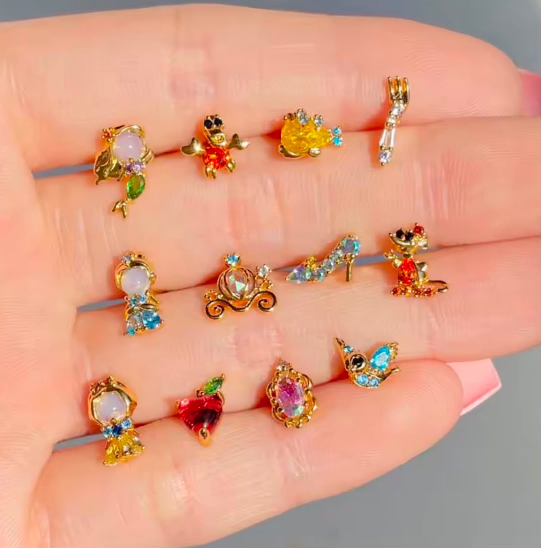 Set De Aretes Fantasy