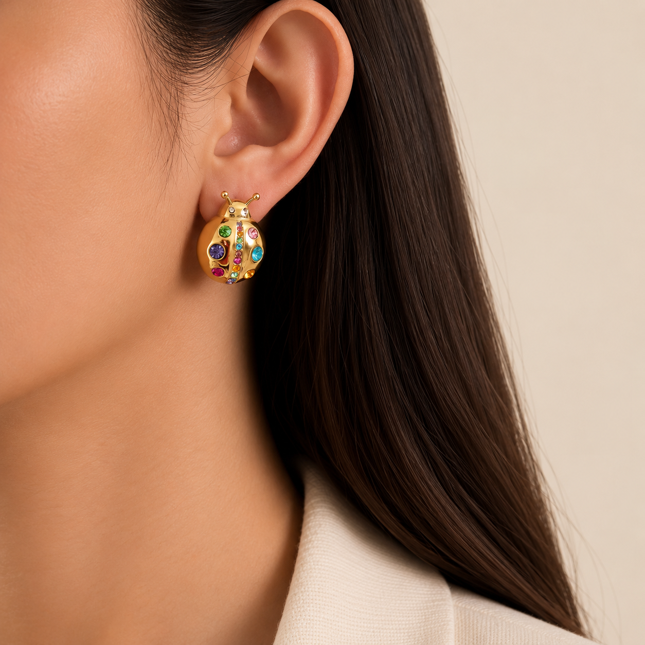Aretes Mariquita