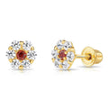 Aretes Flor