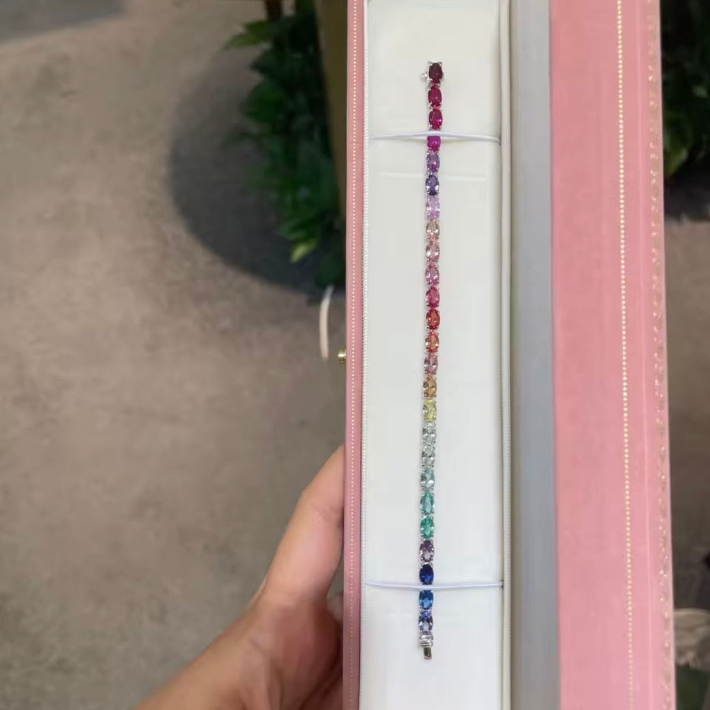 Pulsera Rainbow Tennis