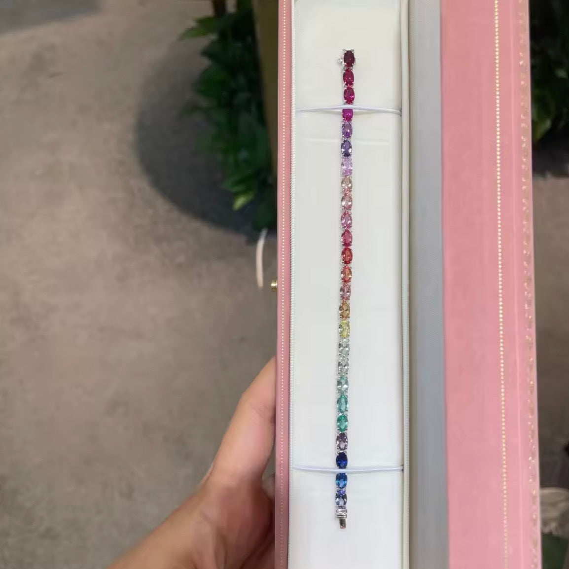 Pulsera Rainbow Tennis