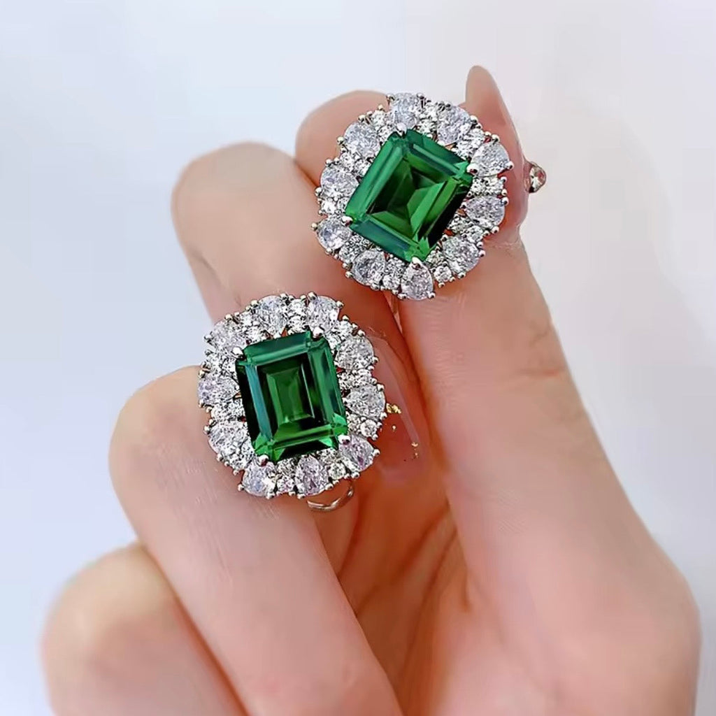Aretes Esmeraldas