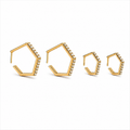 Huggies 14k Gold & CZ