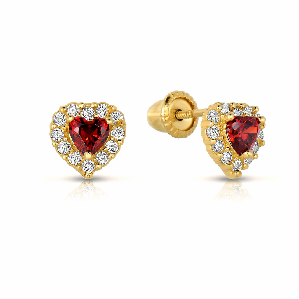 Aretes Corazón