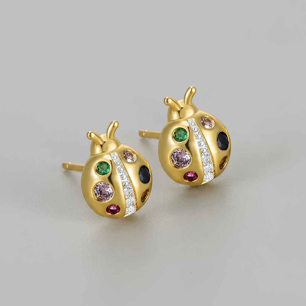 Aretes Catarina Arcoíris