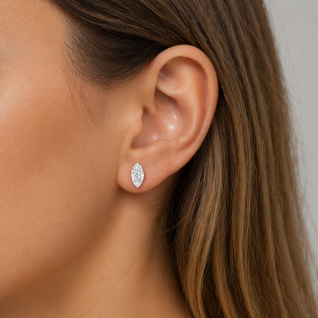 Aretes Marquise