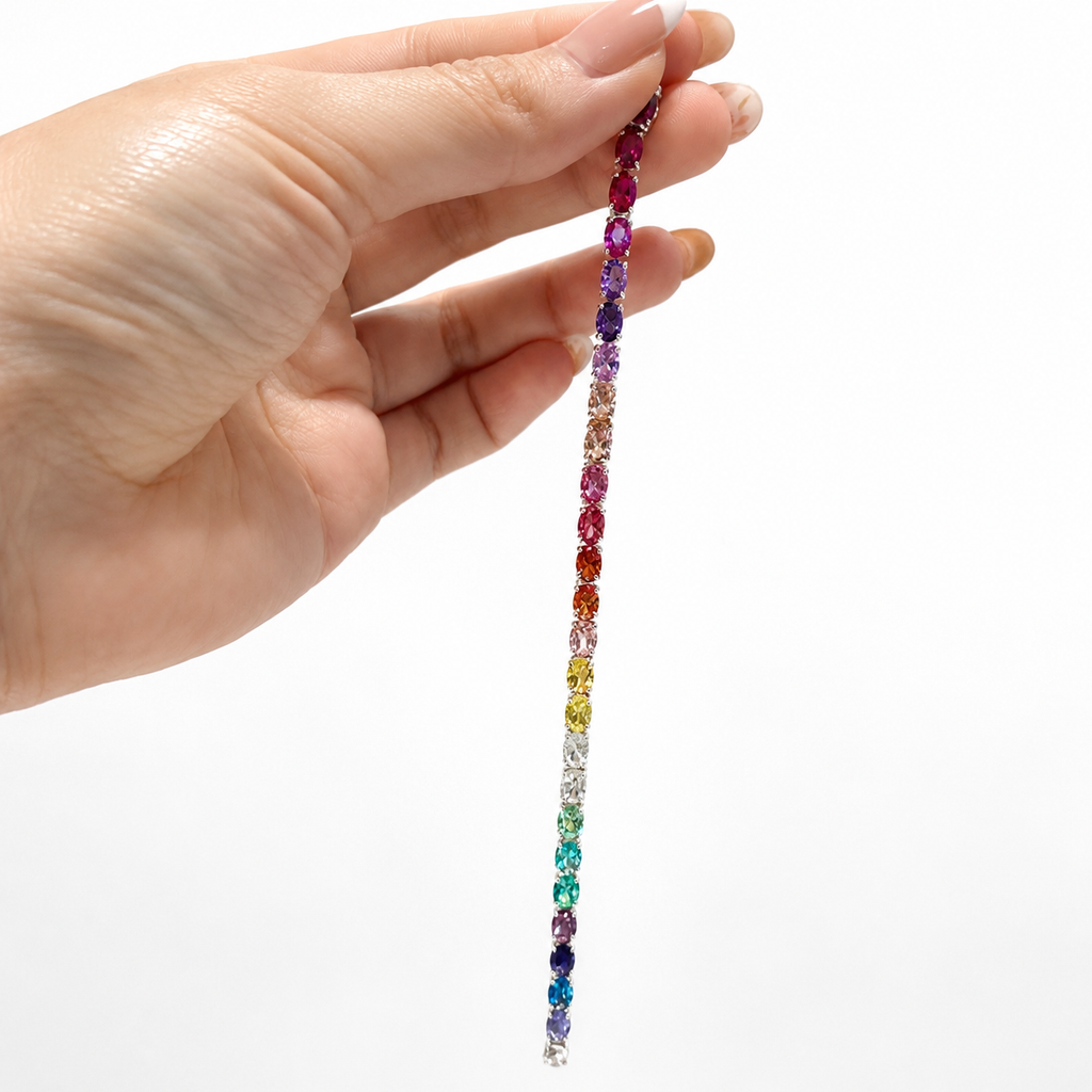 Pulsera Rainbow Tennis