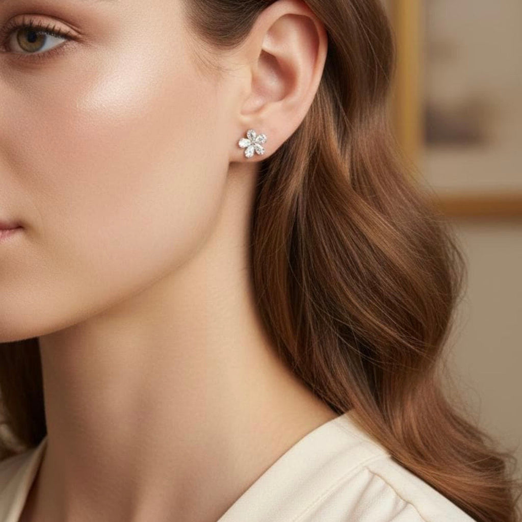 Aretes Flor