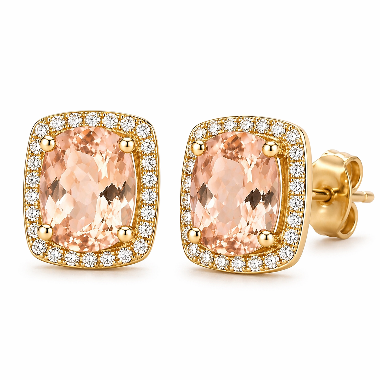 Aretes Morganita