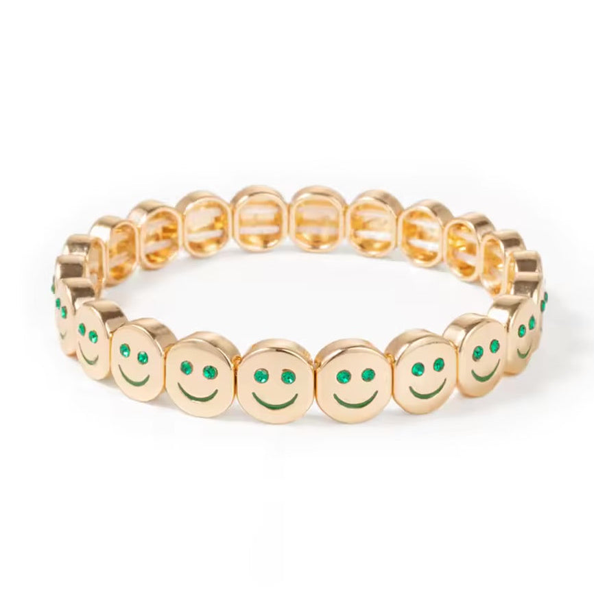 Pulsera Elástica Happy Face