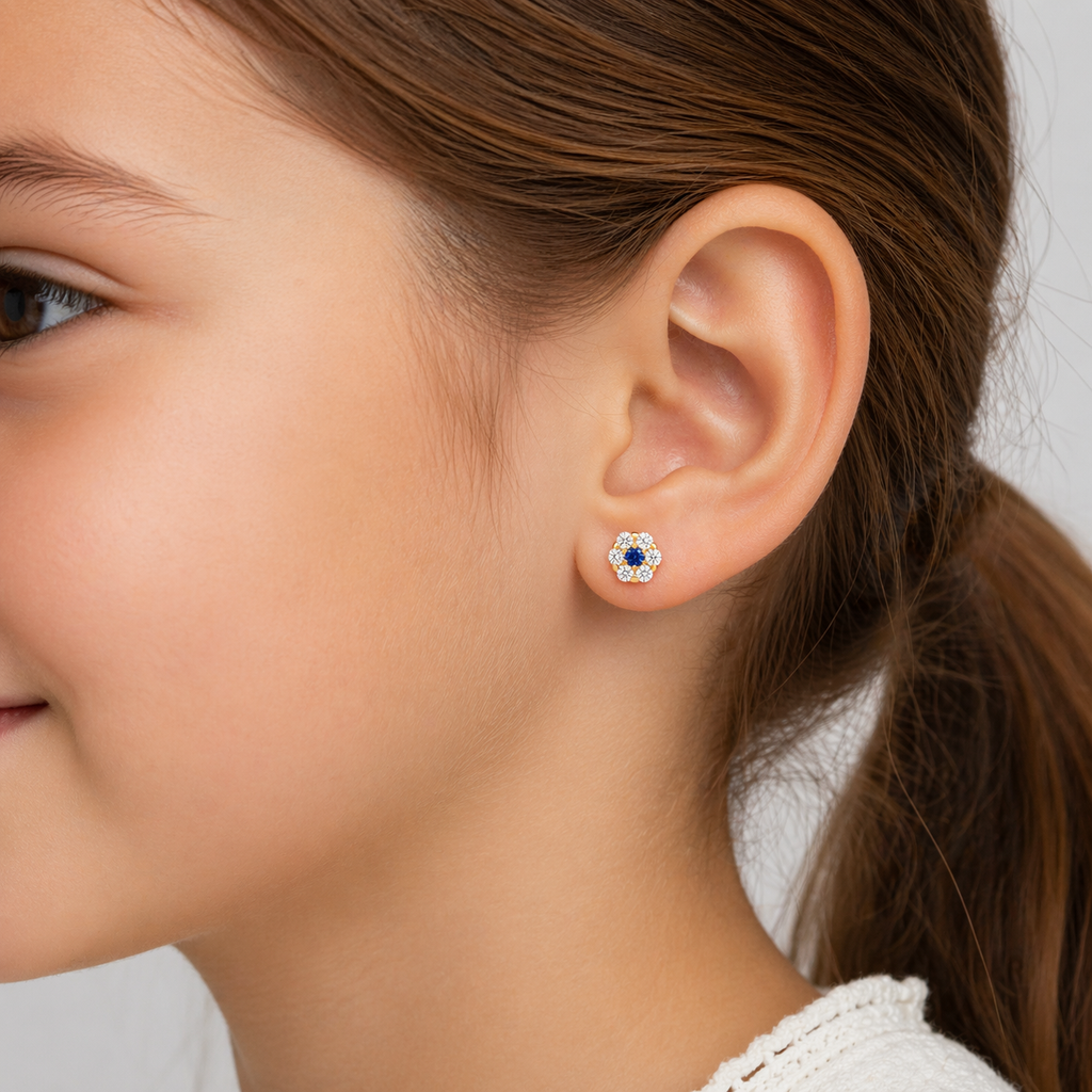 Aretes Flor