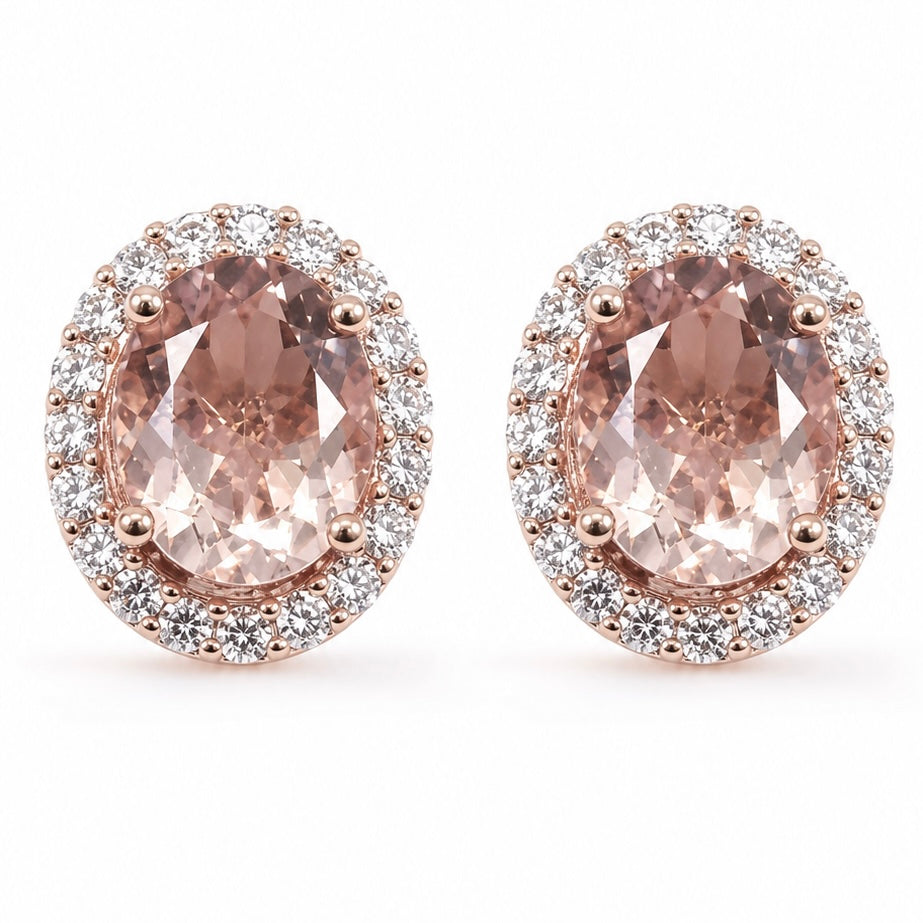 Aretes Morganita