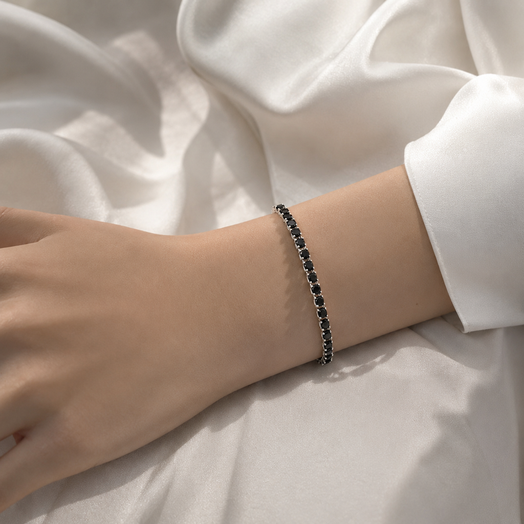 Pulsera Noir Tennis