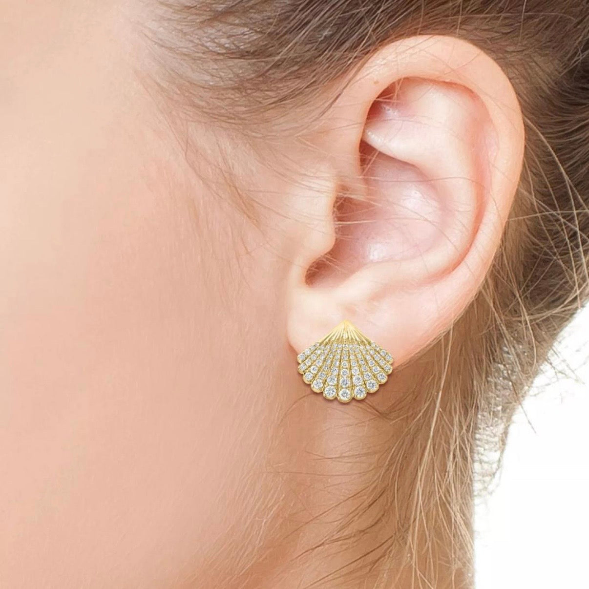 Aretes Concha Marina