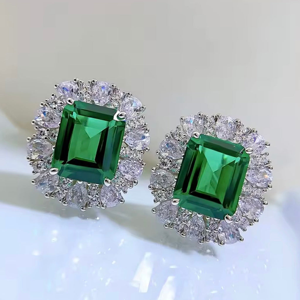 Aretes Esmeraldas