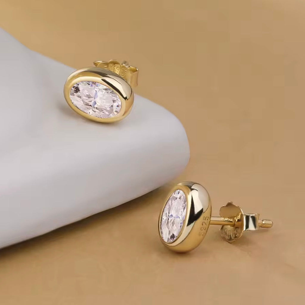 Aretes Oval