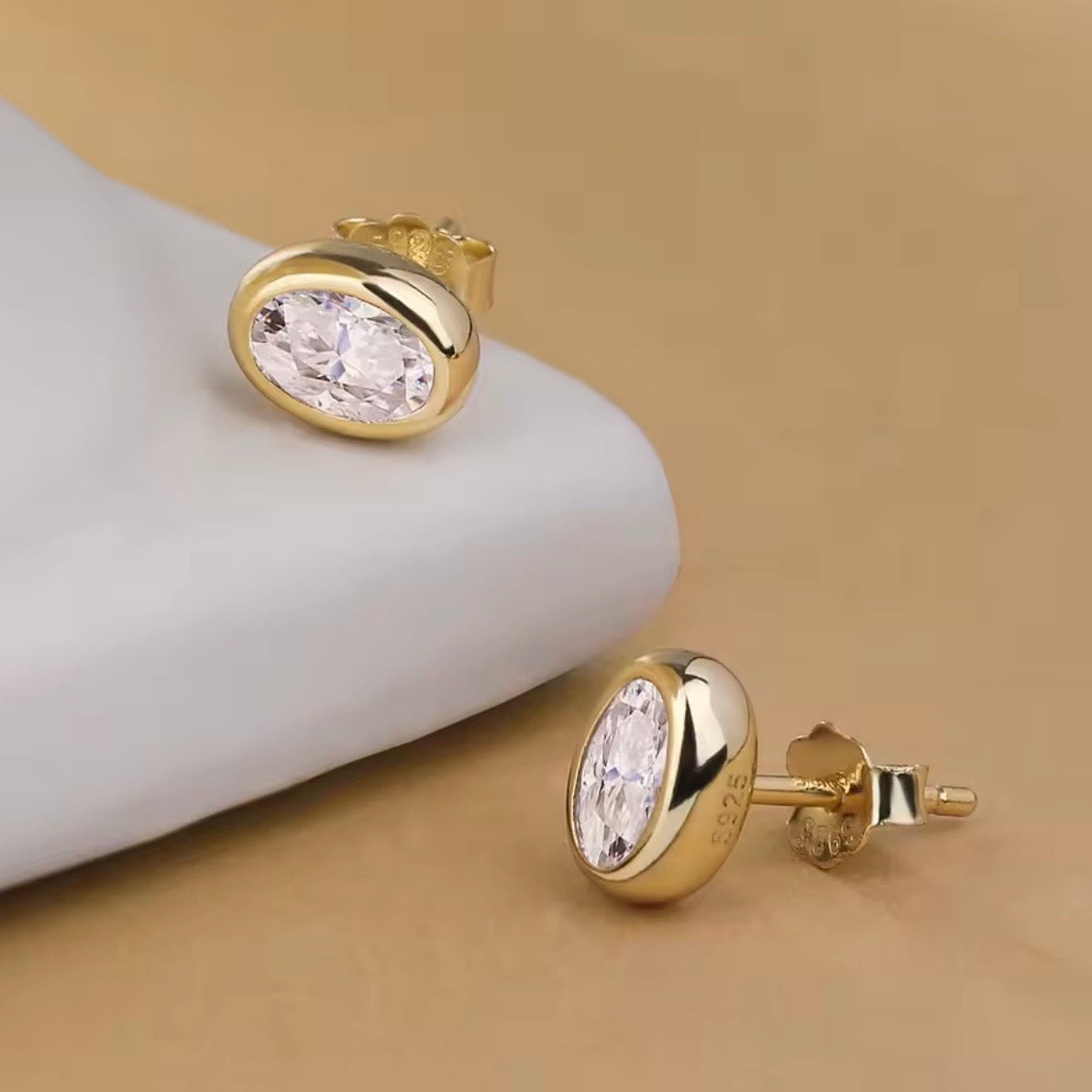 Aretes Oval
