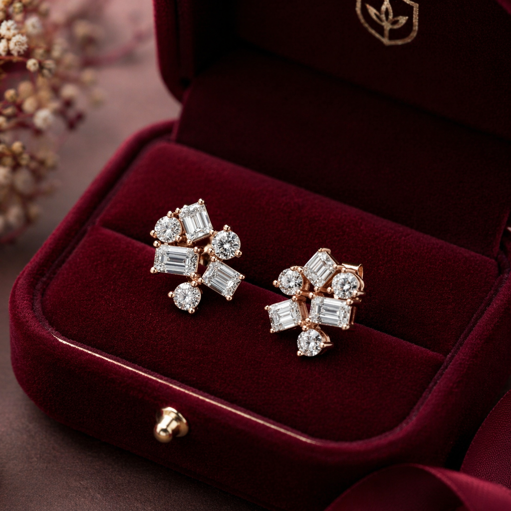 Aretes Racimo